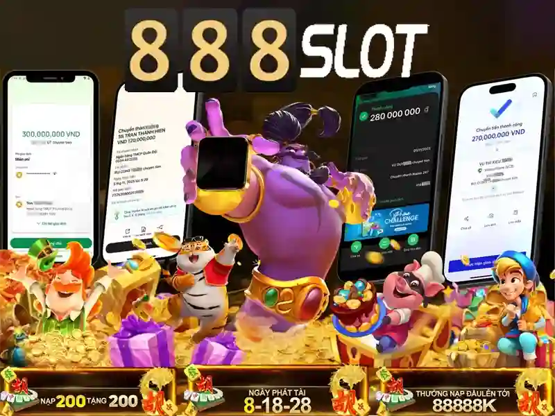 Banner khuyến mãi tặng thưởng cho thành viên mới đăng ký 888slot